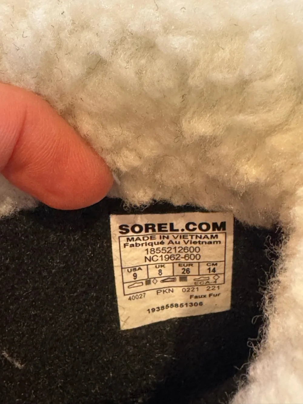 Sorel Kids Pink and Black Fleece-Lined Snow Boots